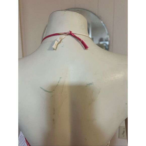 NWT Davids Bridal Short Charmuse beaded dress flaw 4 - Picture 9 of 11